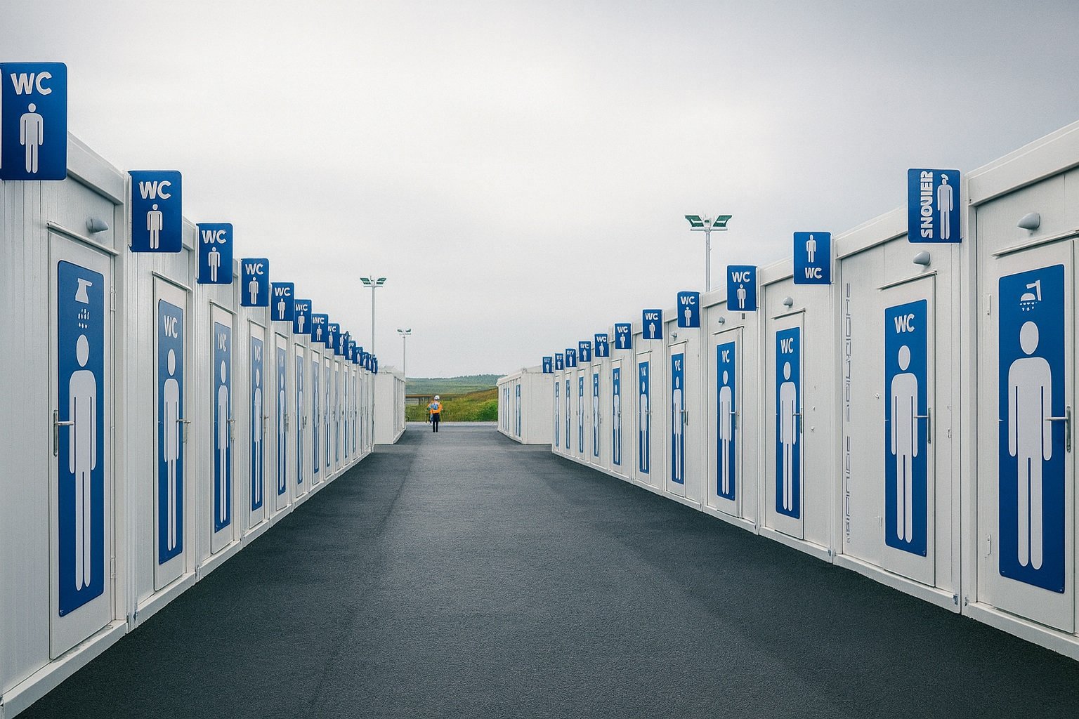WC duş konteyner üretimi