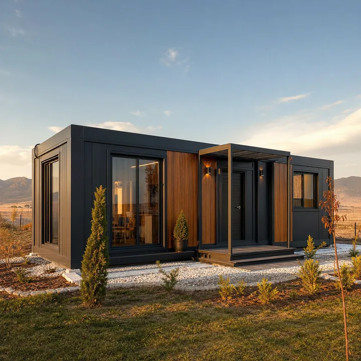 Ankara'da modern konteyner ev