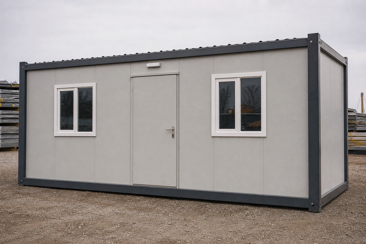3x7 Şantiye Tipi İki Oda Konteyner Ankara